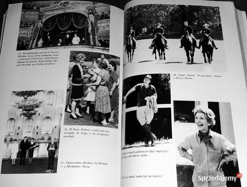 Moja kolej Wspomnienia Nancy Reagan William Rok wydania 1991 sprzedam