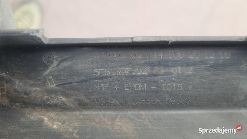 SKODA OCTAVIA III SEDAN DOKŁADKA SPOILER DYFUZOR sprzedam