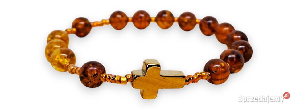 Bransoletka różaniec dziesiątka różańca z mazowieckie Warszawa