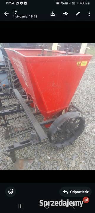 Sadzarka akpil 2rzędowa małopolskie Nowy Sącz