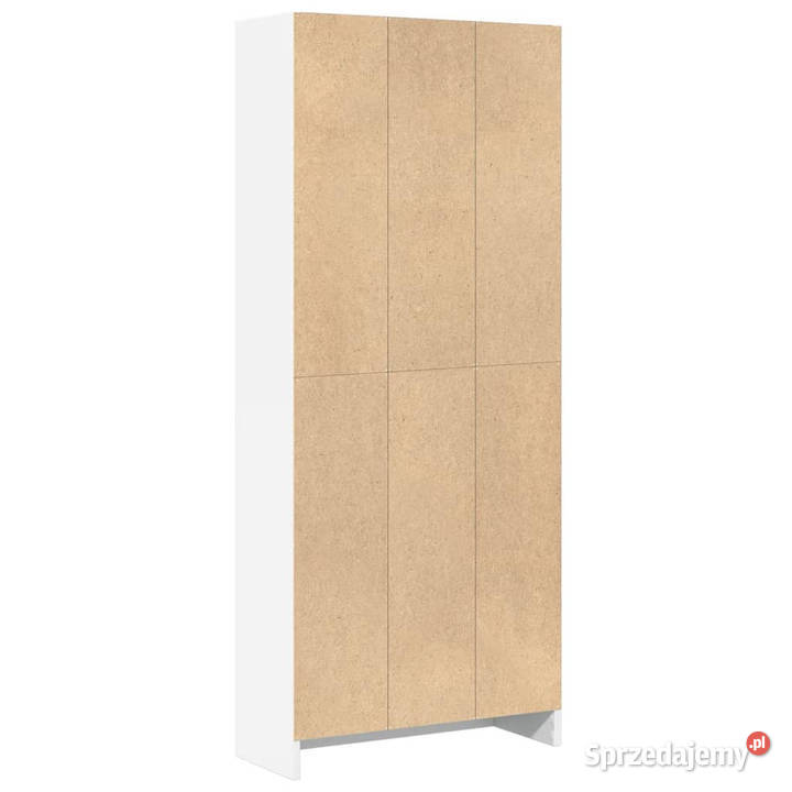 Regał biały 60x24x143 materiał drewnopochodny mazowieckie