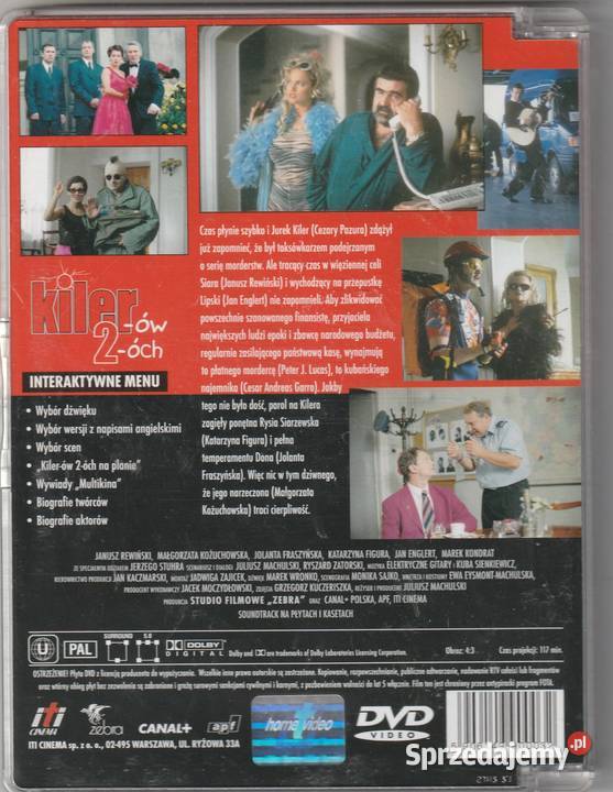 無料発送 Pazura Cezary dwóch Kilerów DVD Sprzedajemy.pl - Pruszków その他