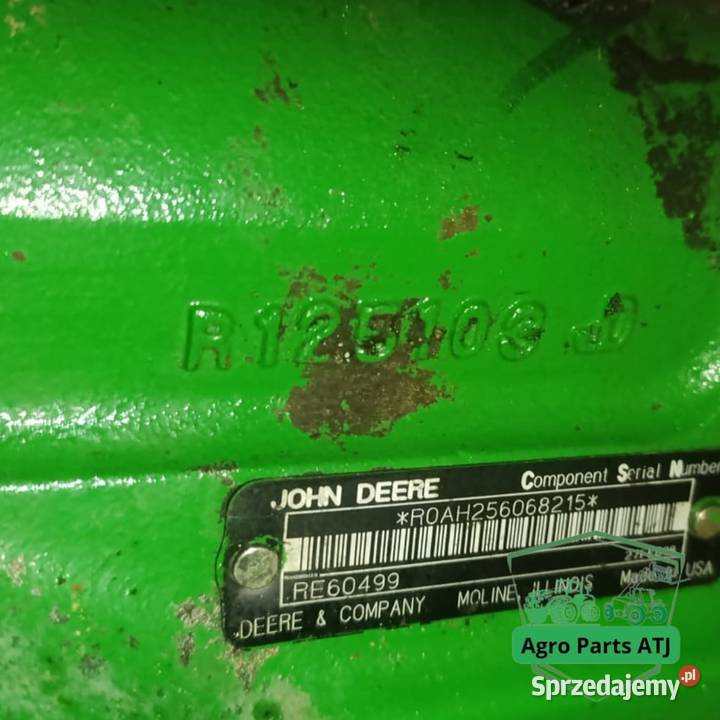 Przednia oś RE60499 R125108 R131358 John Deere sprzedam