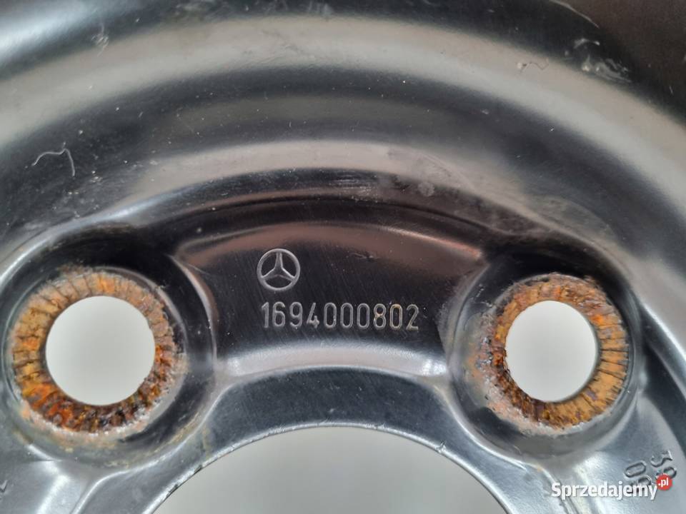 KOŁO DOJAZDOWE Mercedes W169 W245 dojazdówka