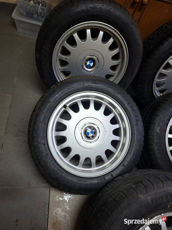 Komplet alufelg 16 4 plus zapas bmw e38 styling Chełm