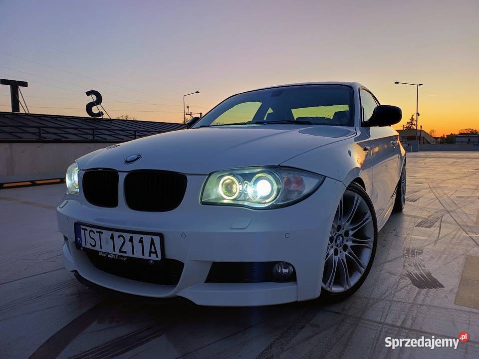 BMW Seria 1 E82 Coup 2010 bogato wyposażony czujnik parkowania świętokrzyskie Starachowice