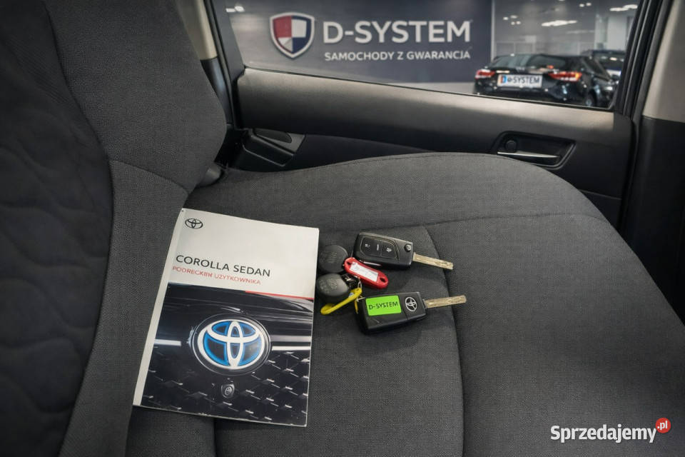 Toyota Corolla 23r Salon Polska 1wł z Pakietem immobilizer podlaskie Białystok