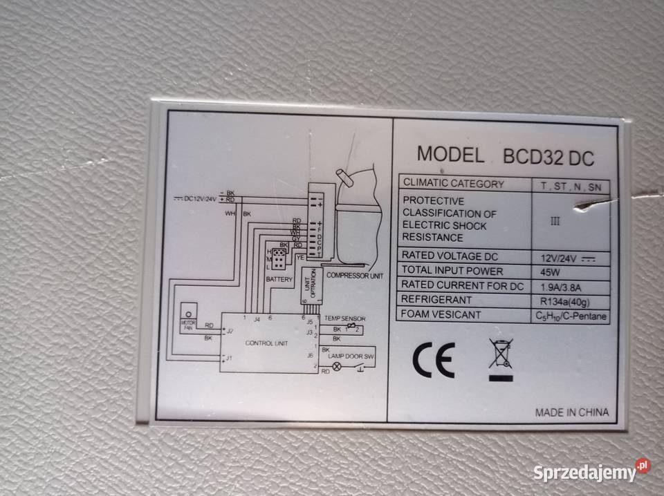 Lodówka przenośna turystyczna wolnostojące Lodówki i zamrażarki Chorzów