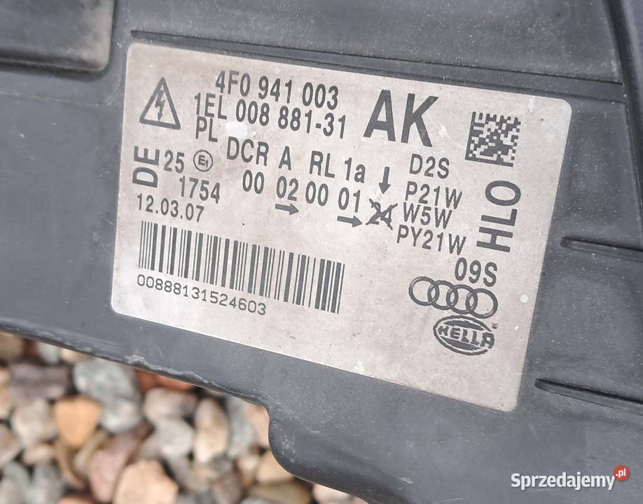 AUDI A6 C6 LAMPA REFLEKTOR LEWA Lampy przednie Wrocław