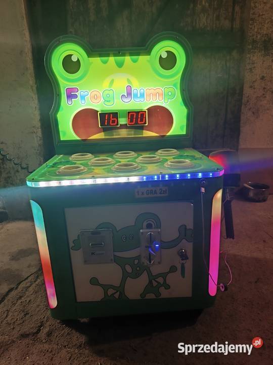 Zbijak żabki frog jump gra zręcznościowa z Kielce