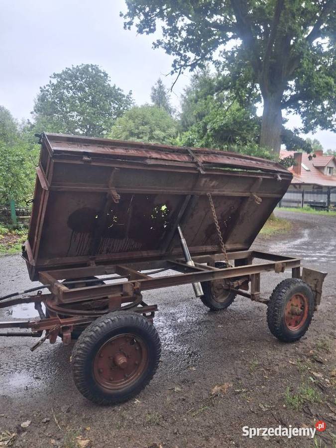 Przyczepa wywrotka Multicar kiper 2stronny