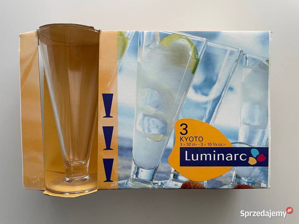 Luminarc KYOTO zestaw szklanek 3sz x 320 ml Szklanki i kufle Łódź