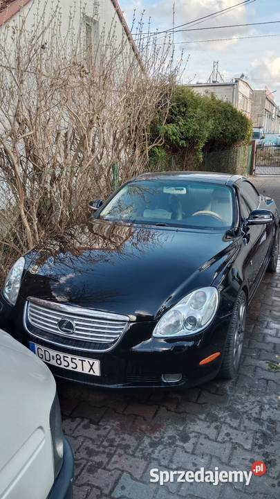 Maska pokrywa Lexus SC 430 pomorskie Gdańsk sprzedam