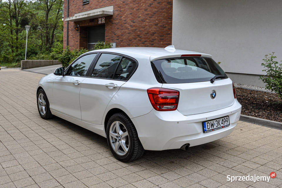 BMW 1 2014 r 106 manualna Wrocław