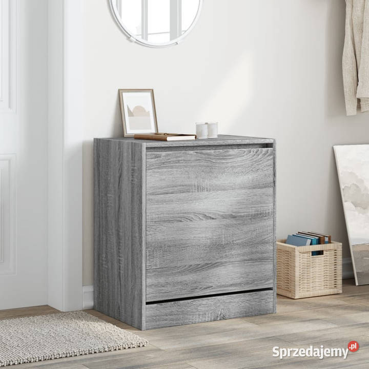Szafka na buty szary dąb sonoma 60x42x69 Warszawa