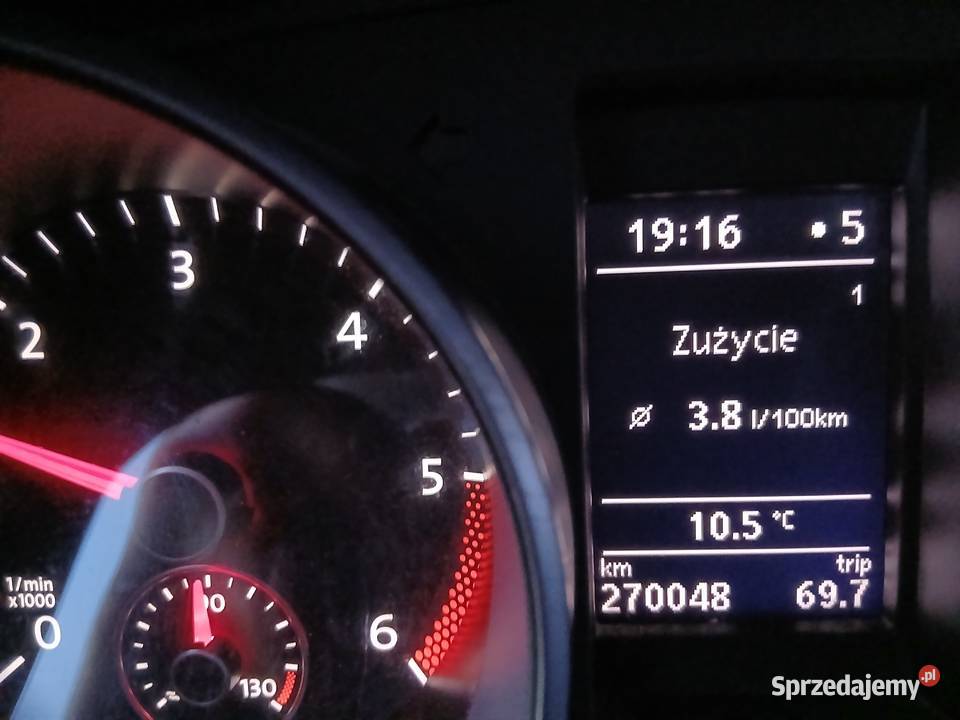 Vw Golf 6 16 TDI Książka serwisowa 270km lubelskie