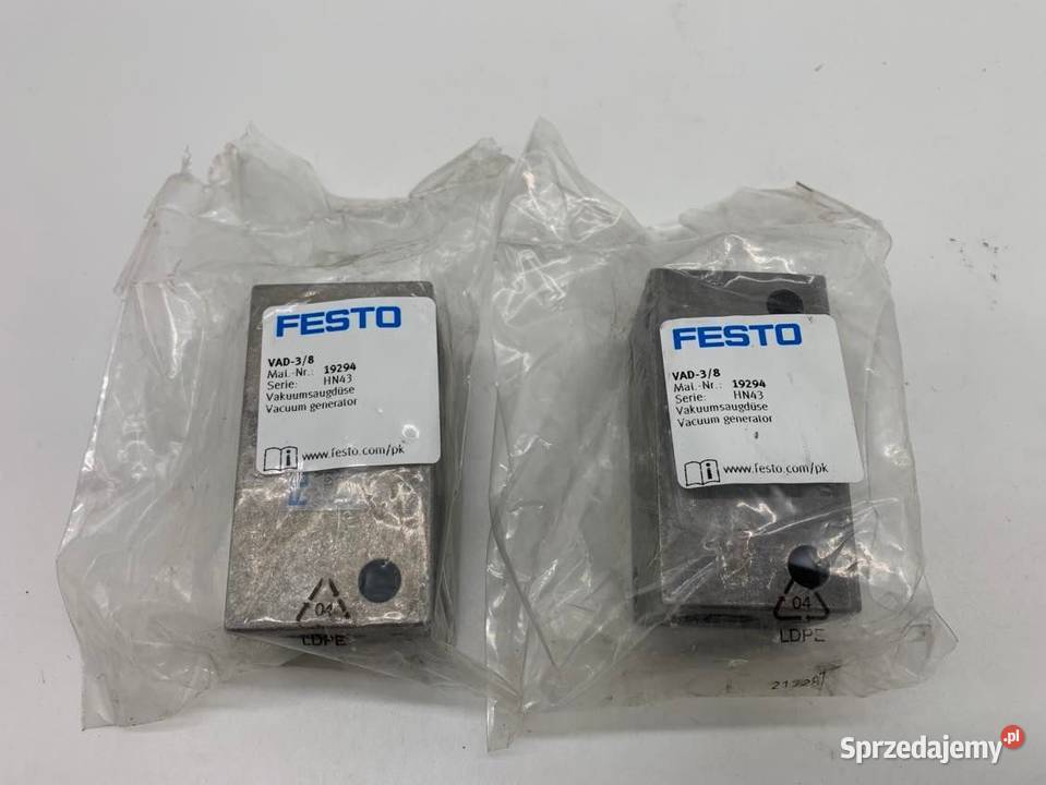 Festo VAD38 19294 Generator podciśnienia