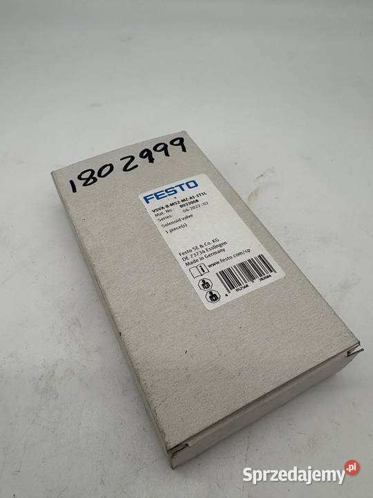 Festo VSVABM52MZA11T1L 8033068 Elektrozawór mazowieckie Warszawa sprzedam