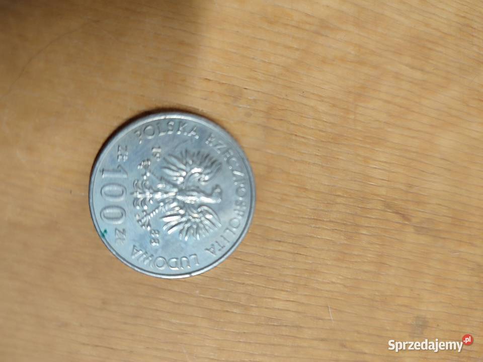 Moneta okolicznościowa 100 z Jadwigą sprzedam