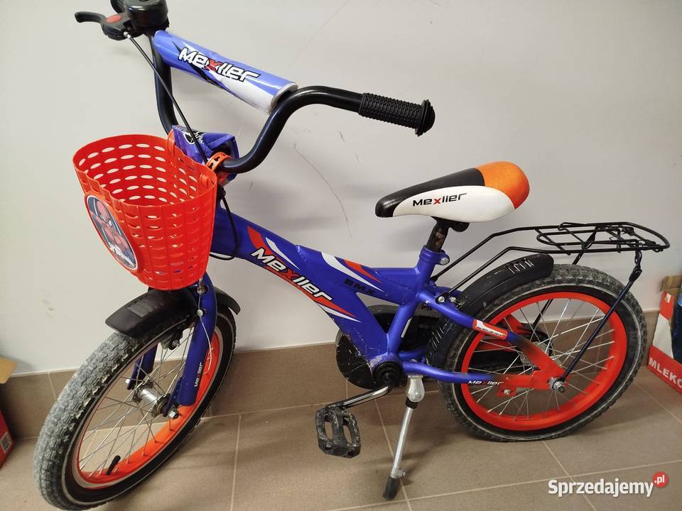 Rowerek Maxller 16 z rączką i kółkami bocznymi Inowrocław