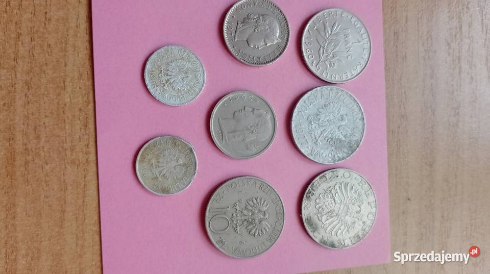 Monety kilka sztuk Pozostałe Czarzyzna