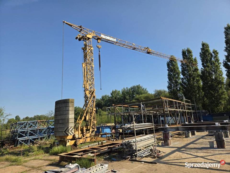 Żuraw POTAIN GMR 362G syndyka obniżonej Szczecin