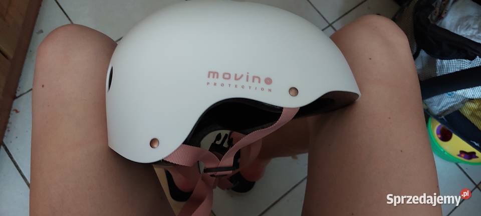 Kask movino nowy dziewczynki rozmiar 5458 Szczecin sprzedam
