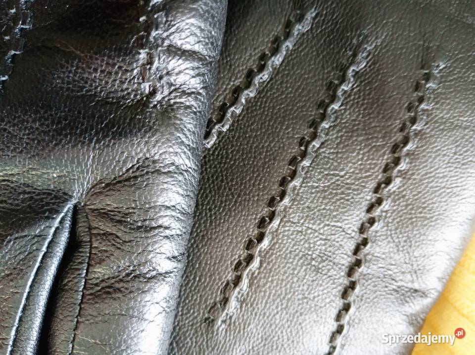 Rękawiczkin męskie skurzane na futerku Dla mężczyzn