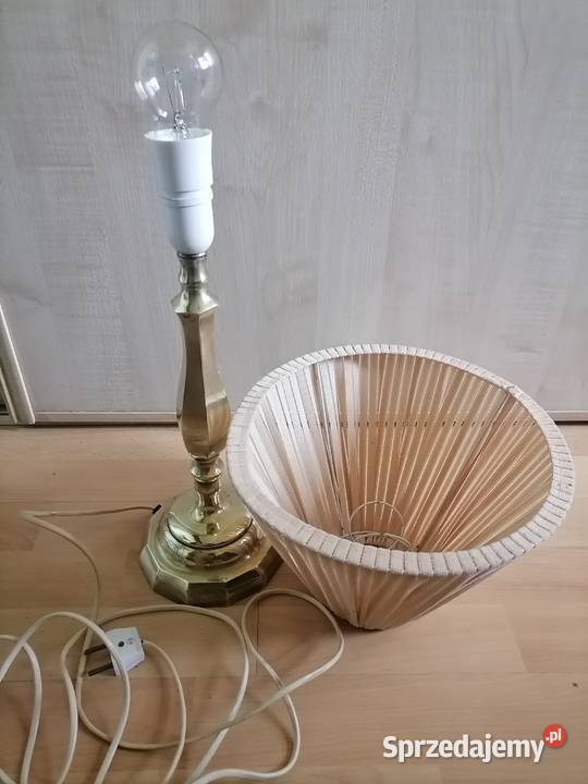 Piękna lampa salonowa z łkonca lat at 50 tych Kraków