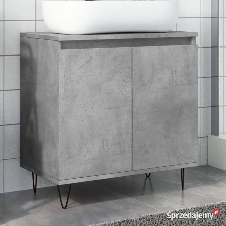Szafka łazienkowa szarość betonu 58x33x60 Warszawa