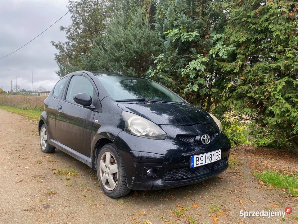 TOYOTA AYGO manualna podlaskie Siemiatycze