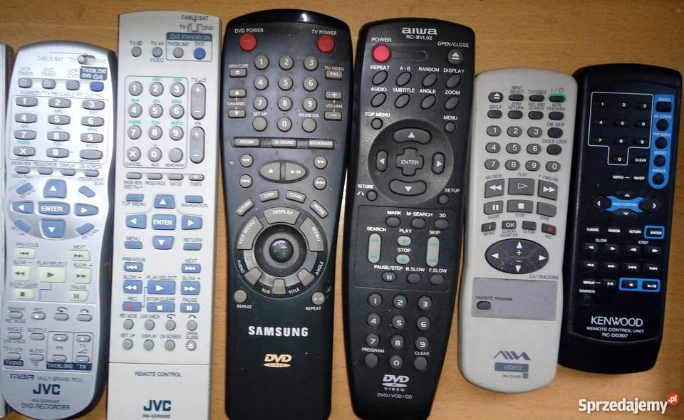 Piloty AV TV MD DVD CD oryginały używane WAWA Warszawa