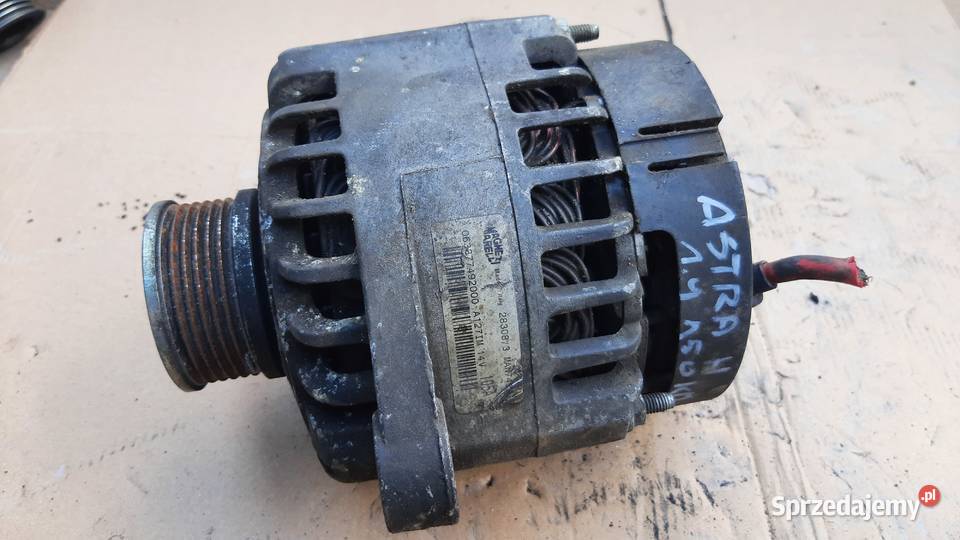 alternator 105A Opel Asta H Zafira B Vectra C dolnośląskie Dębno