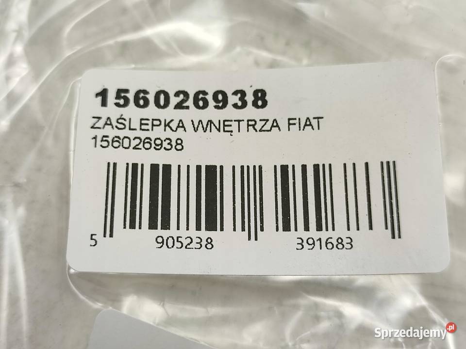ZAŚLEPKA WYKOŃCZENIA WNĘTRZA ALFA ROMEO 156 osobowe lubelskie