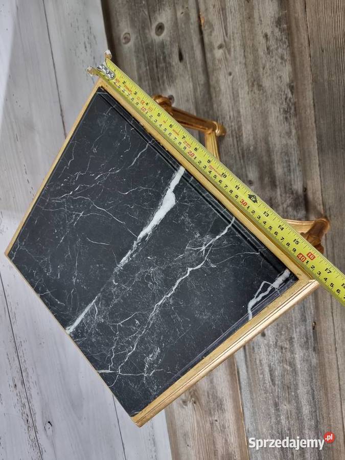 Stolik z blatem marmurowym Sanok