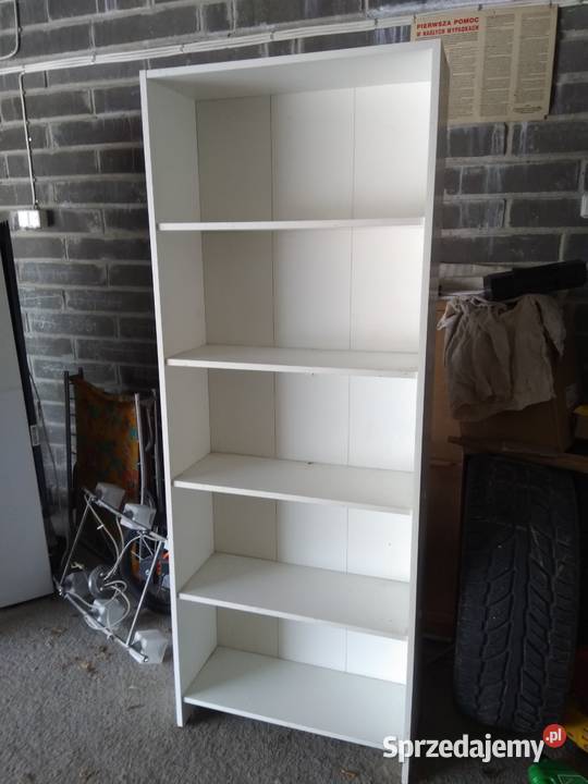 Szafka stojąca 5 półek biała wysok 176 lubelskie