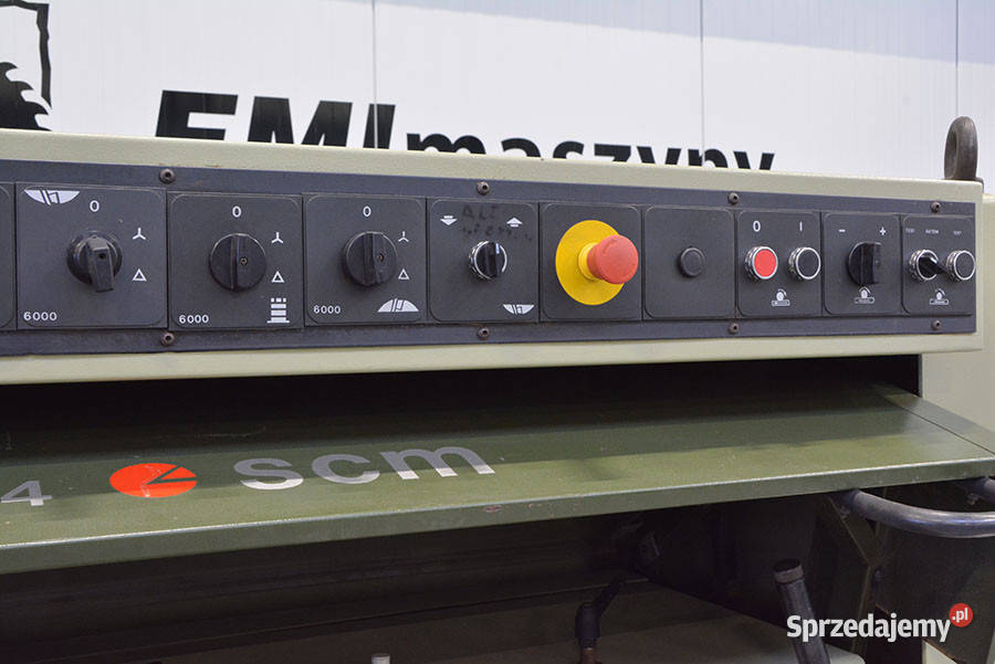 Strugarka czterostronna heblarka SCM P64 2 biegi Biertowice