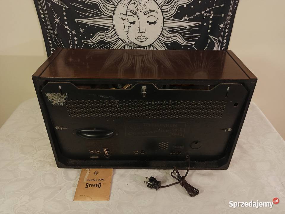 Radio lampowe TELEFUNKEN Concertino 2093 1959r dolnośląskie Kamienna Góra