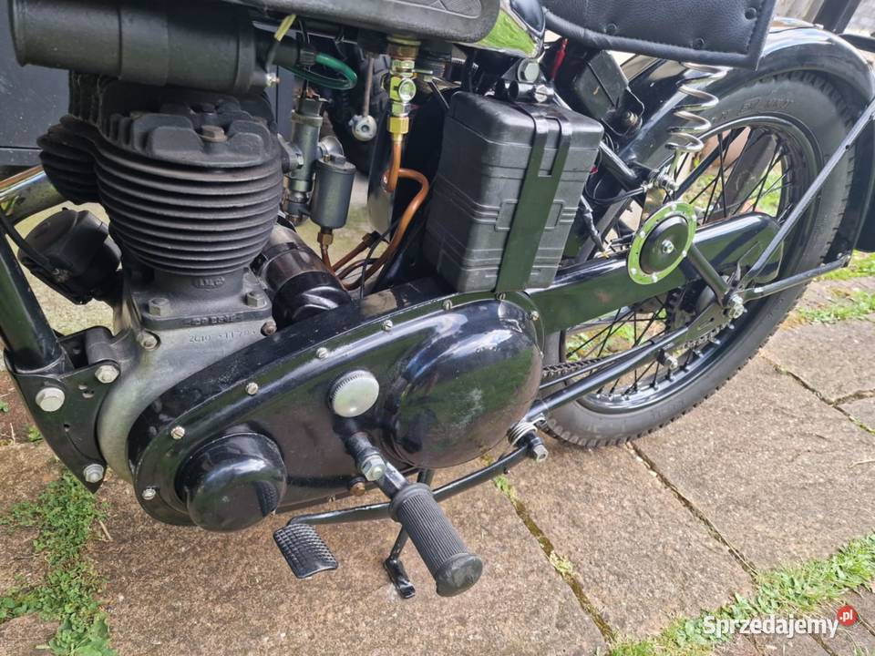 Angielski Junak BSA C10 1949r 250cc Toruń
