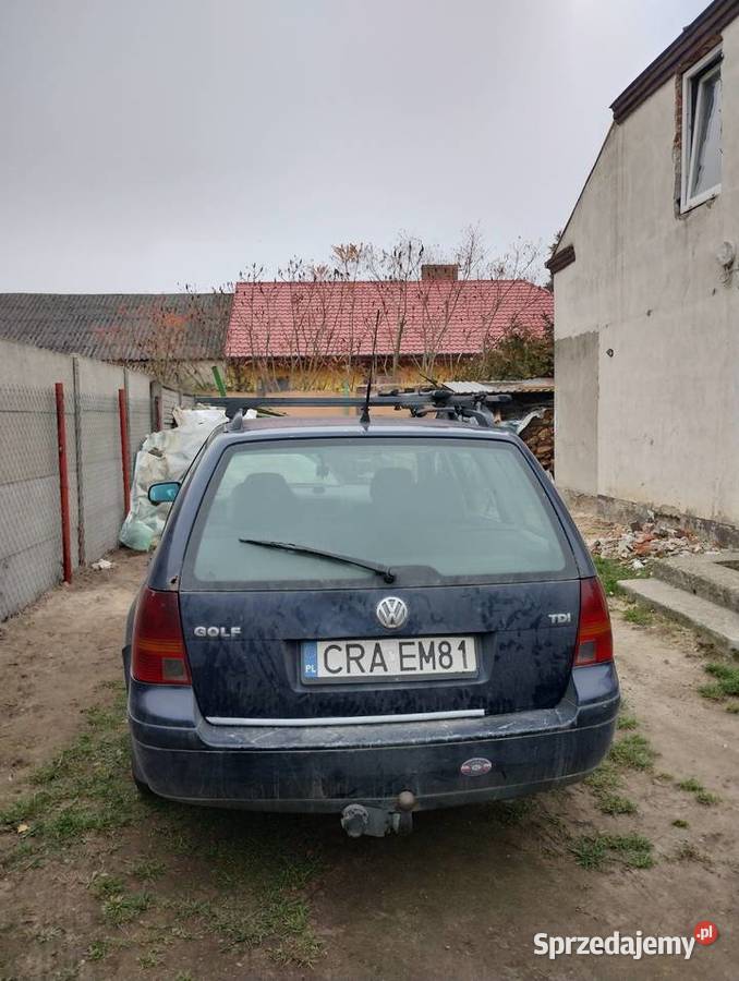 Sprzedam golfa 4 combi 19KM Piotrków Kujawski