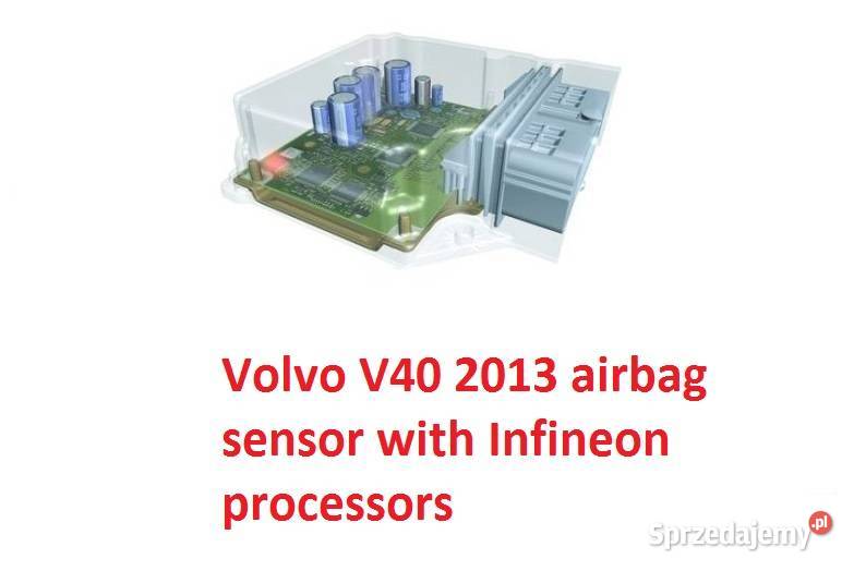 Naprawa airbag Volvo V40 2013 Infineon