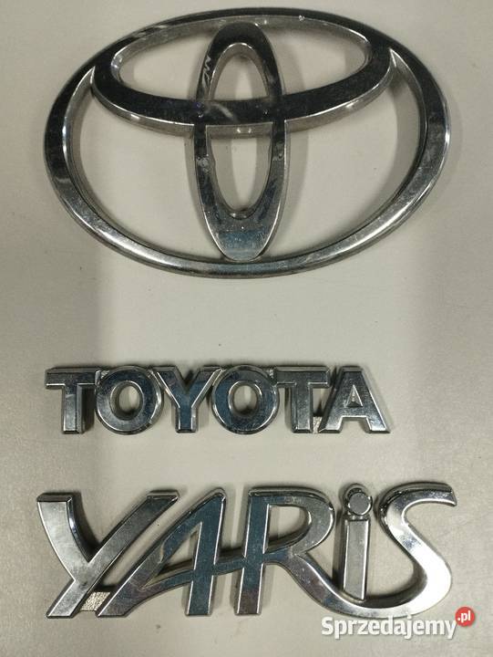 Znaczek emblemat logo Toyota Yaris Wyskoć