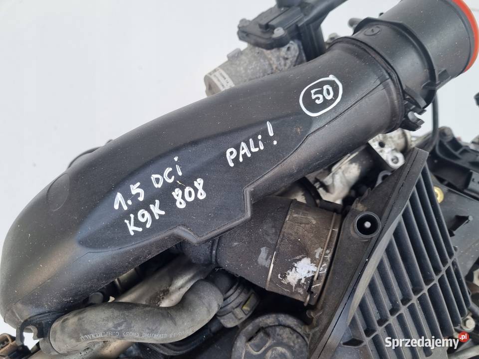 SILNIK Renault Kangoo II 15 DCI 75 pali K9K808 Janów sprzedam