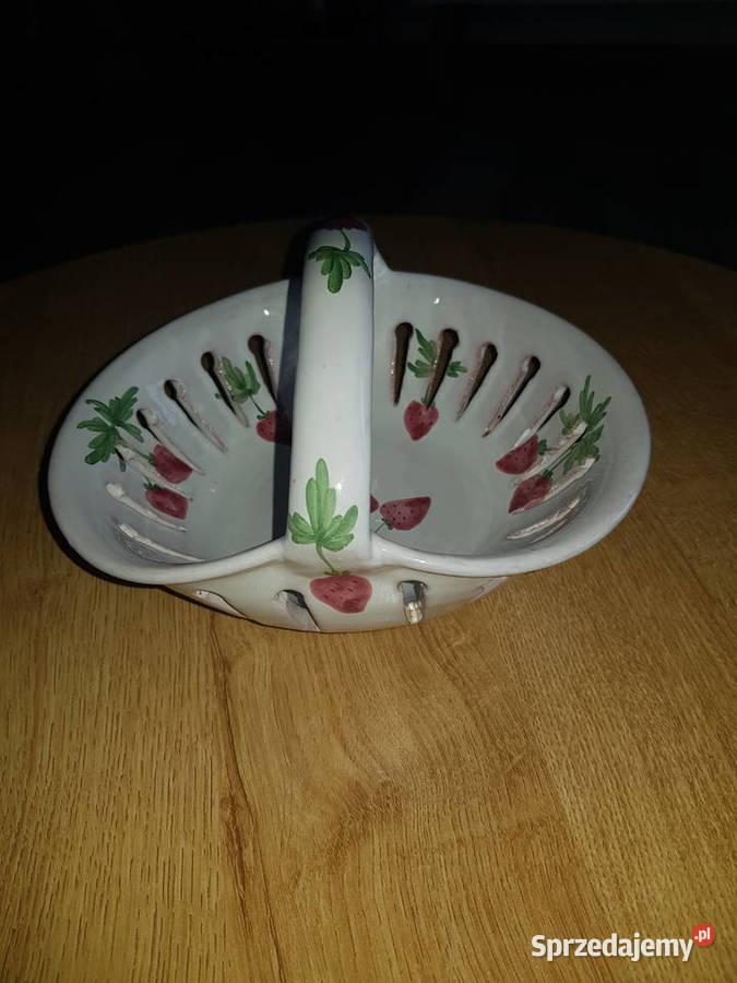 Koszyczek z porcelany Wola Podłężna