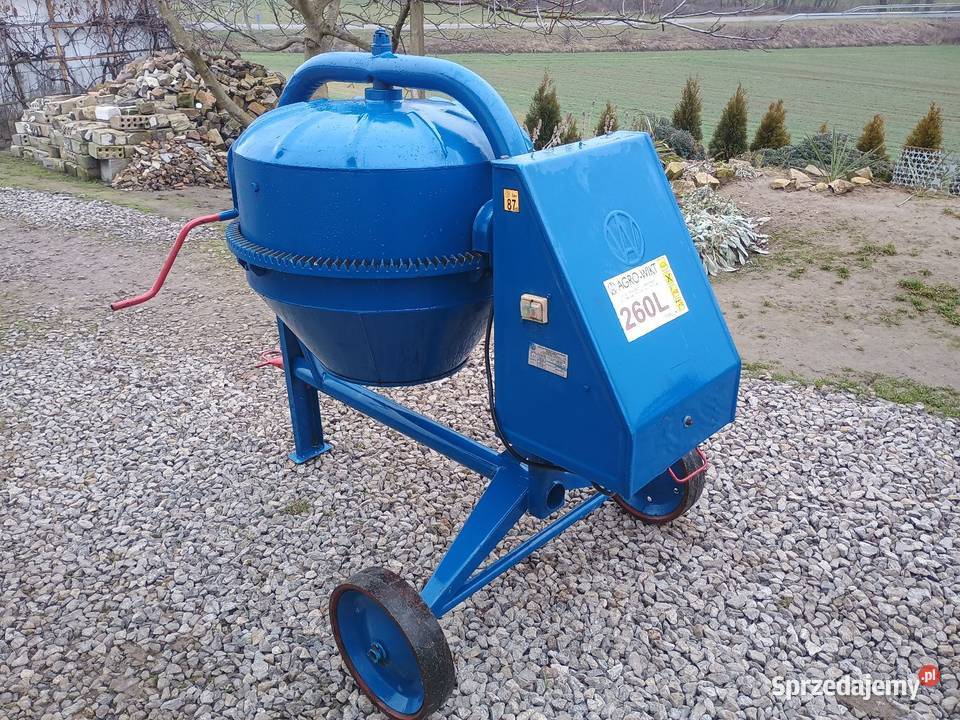 Betoniarka Agro Wikt 260 l Mało Używana 2010 lubelskie Izbica