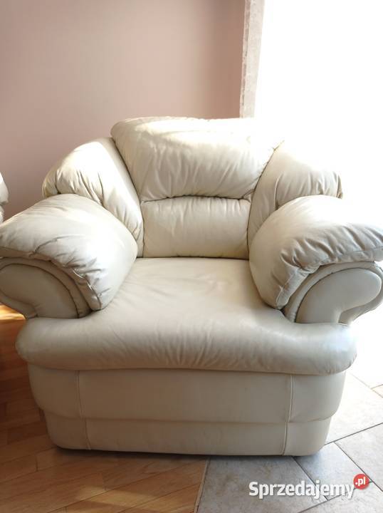 Fotel skóra naturalna sprzedam