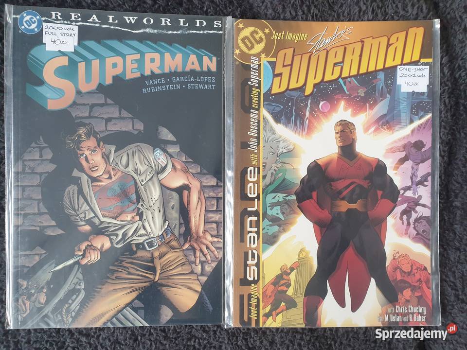 Superman 12 komiksów DC USA Superbohaterowie Gdynia