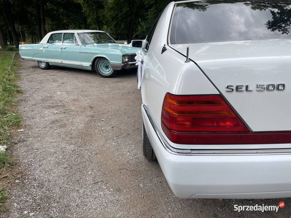 Auto do ślubu wesele Buick Electra1966 Mercedes Przysucha