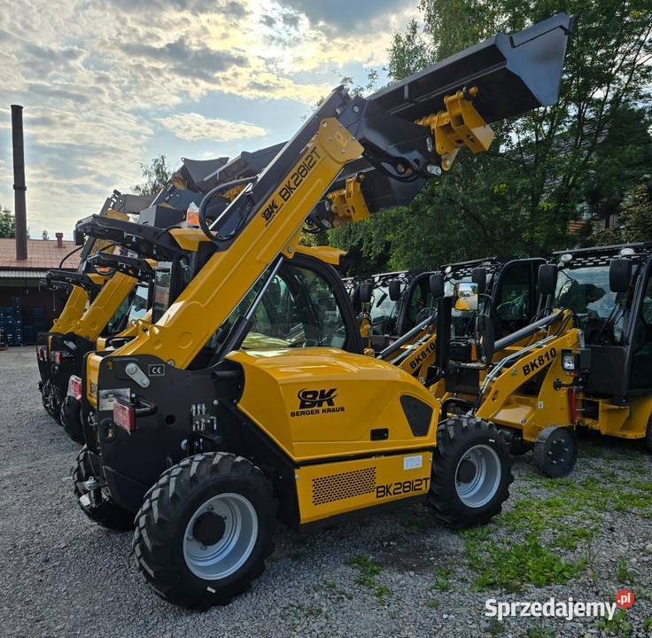 Ładowarka teleskopowa BERGER KRAUS BK 2812T Gliwice