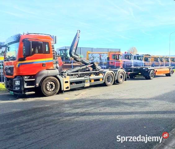 Hakowiec 6x2 MAN TGS Warszawa